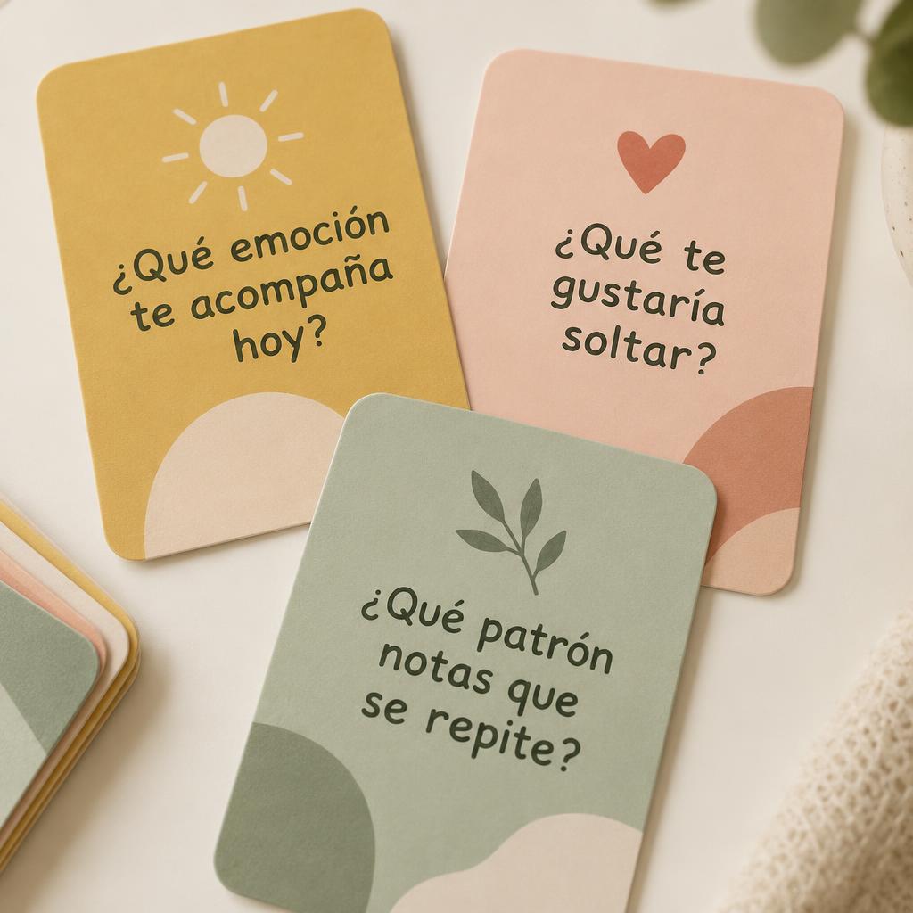 Ejemplo real de las cartas del Kit